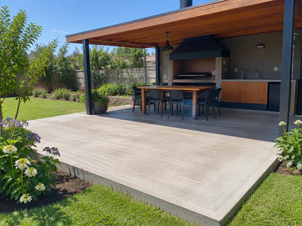Radier para Patios y Terrazas